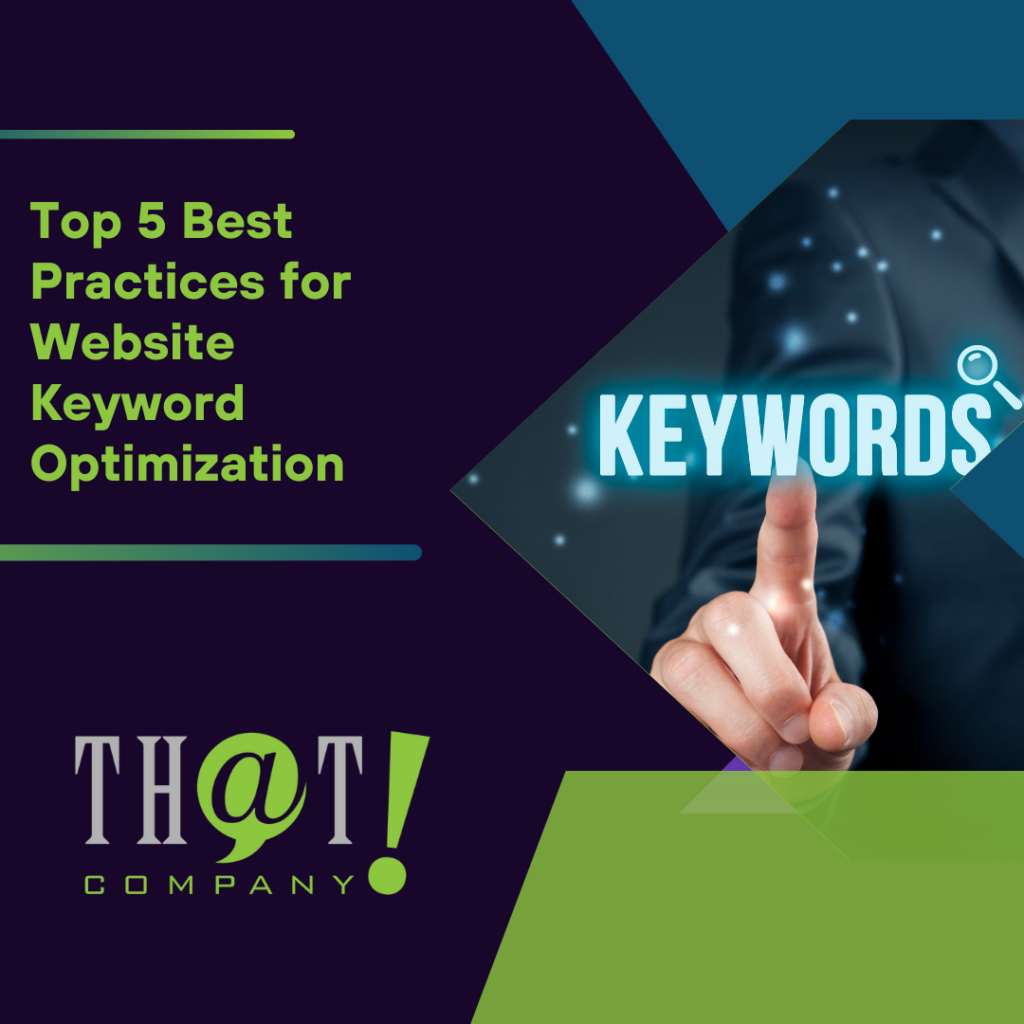 Top 5 Best Practices for Website Keyword Optimization Featured Image