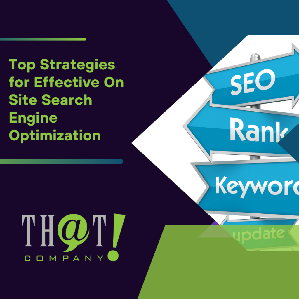 Top Strategies for Effective On Site Search Engine Optimization Featured Image