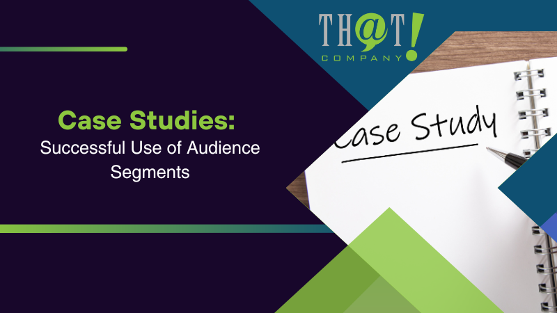 Case Studies Successful Use of Audience Segments